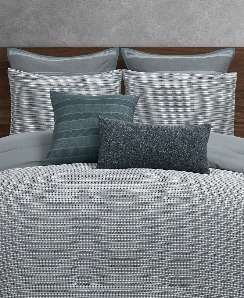 Perry Ellis Aurora Textured 3-Pc. Comforter Set, King