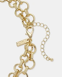 I.n.c. International Concepts Shell Layered Pendant Necklace, 16" + 3" extender, Macy's Exclusive