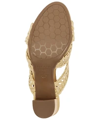 Arezzo Women's Ciara High Block Heel Sandals