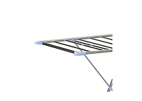 Household Essentials Gullwing Folding Clothes Drying Rack, Silver