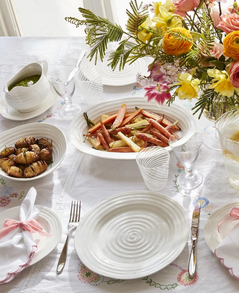 Portmeirion Sophie Conran White 16 Pc. Dinnerware Set, Service for 4, Exclusively at Macy's
