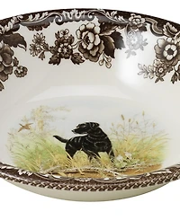 Spode Woodland Black Lab Cereal Bowl
