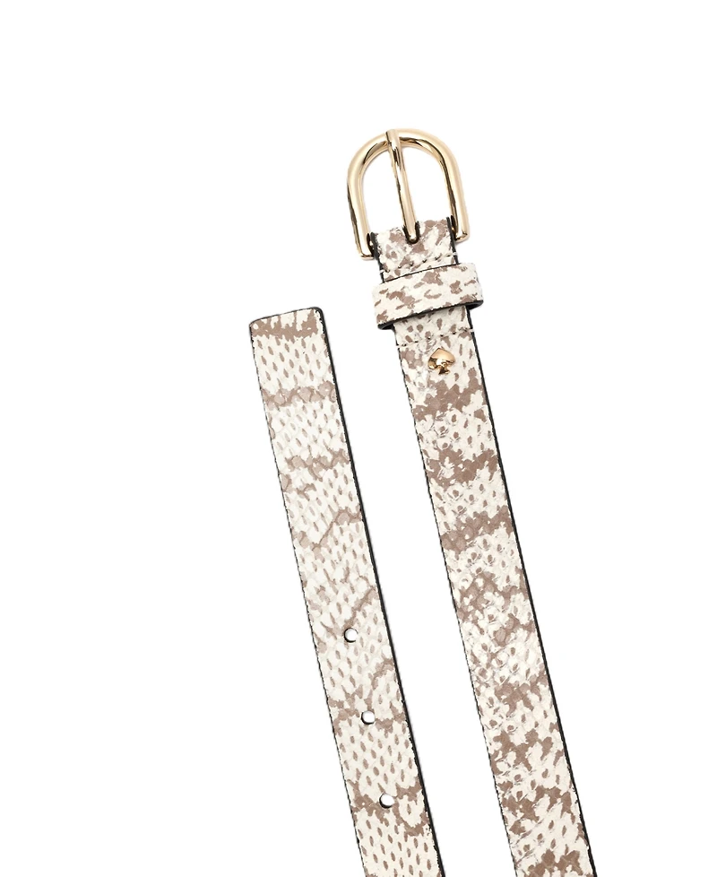 kate spade new york Printed Snake Belt
