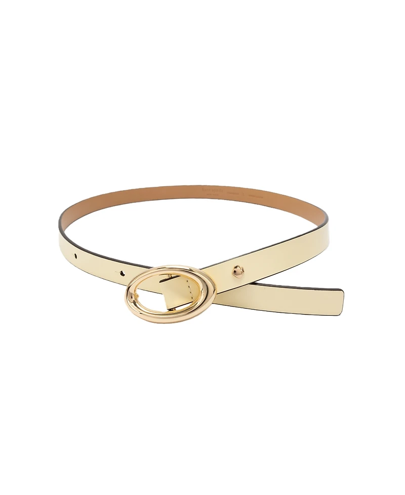 kate spade new york Oval Molten Buckle Belt