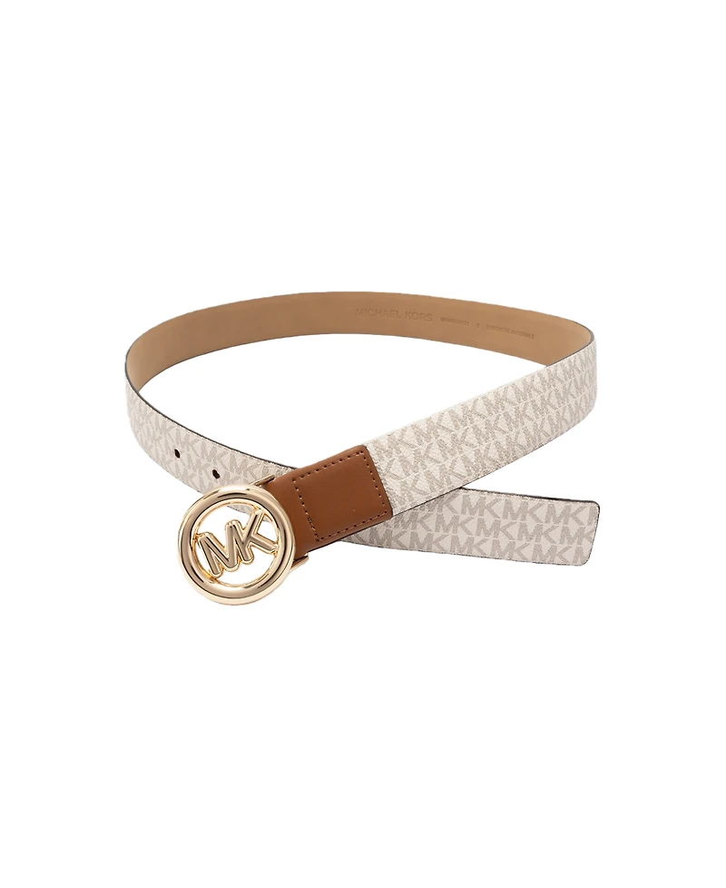Michael Kors Women's Non-Reversible Leather Belt