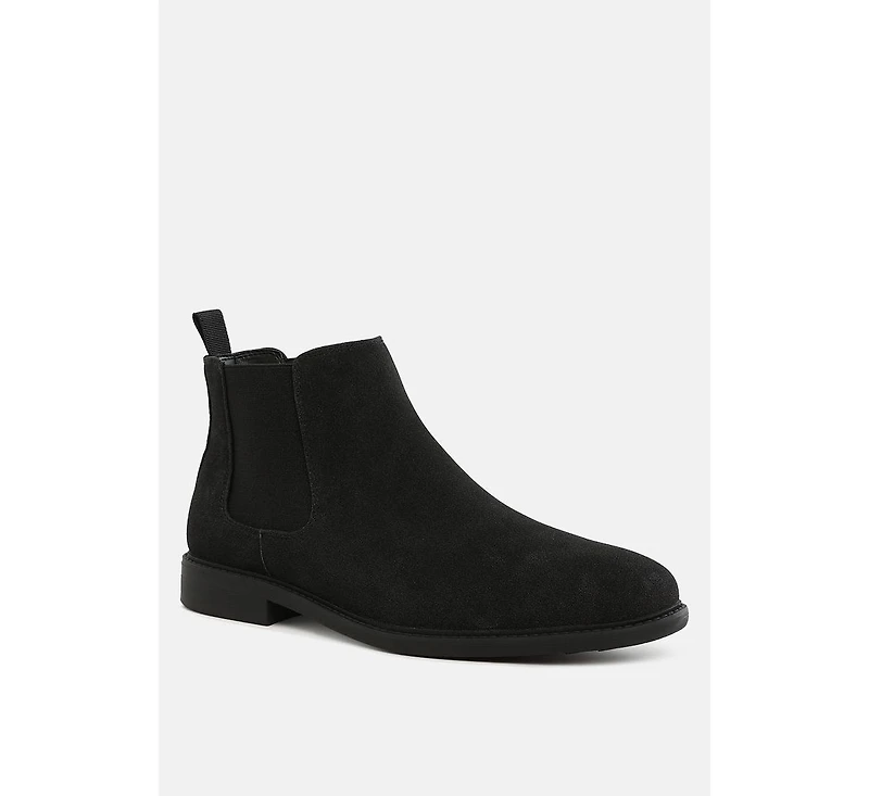 Joham Faux Leather Chelsea Boots