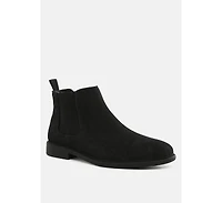 Joham Faux Leather Chelsea Boots