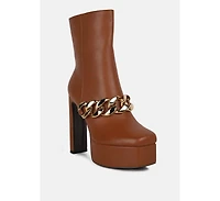 bambini high platform boots