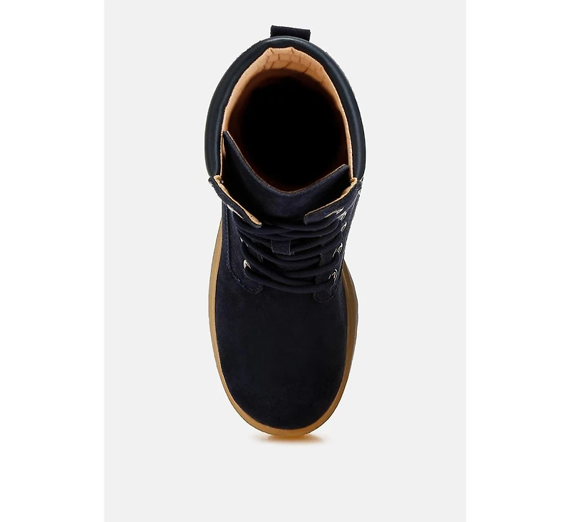Parula High Ankle Suede Boots