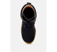 Parula High Ankle Suede Boots