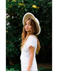 Brunna.co The Loretta Linen Jute Hat