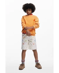 Desigual Boys Boys's Sweatshirt with sun embroidery