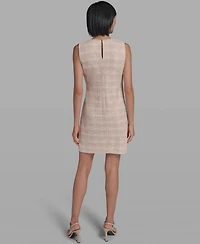 Karl Lagerfeld Paris Women's Sleeveless Shift Dress
