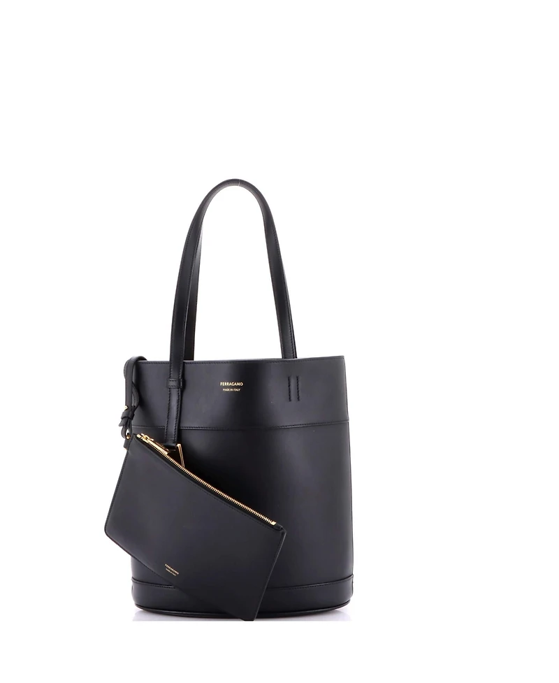 Pre-Owned Salvatore Ferragamo Small Charming Tote Leather