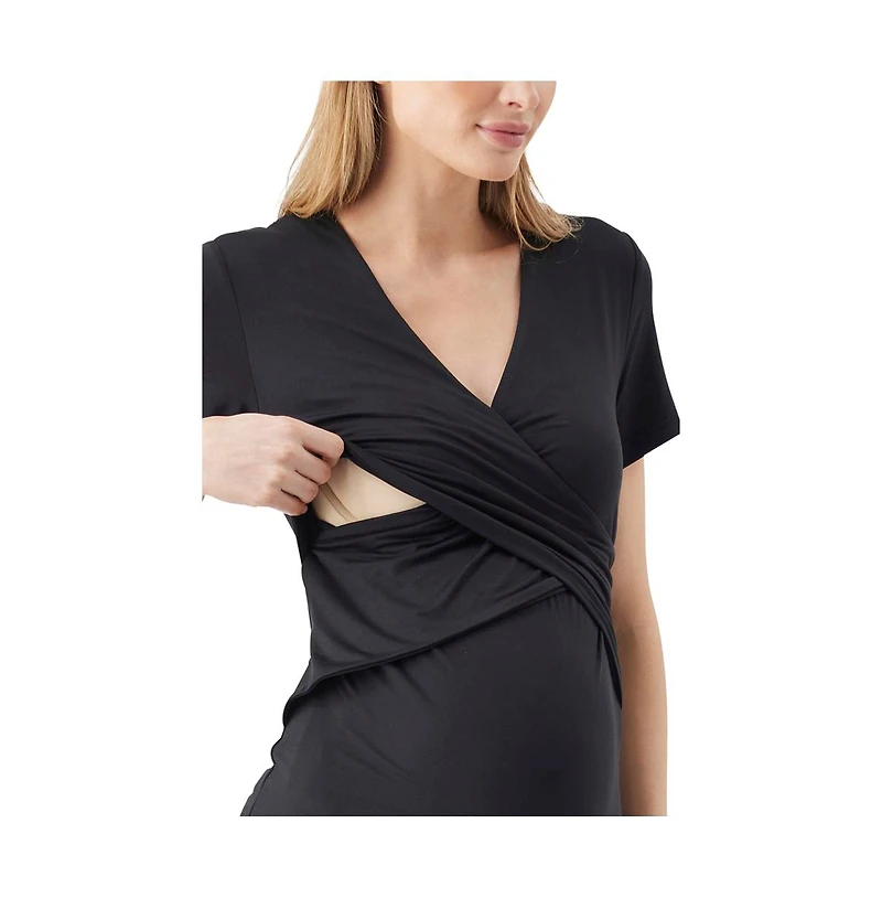 Ripe Maternity Luxe Knit Embrace Nursing Tee