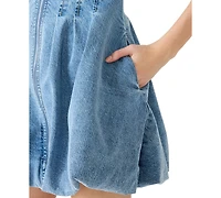 Steve Madden Women's Dyanne Fit And Flare Collared Dress