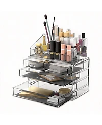 Yigii 6-Drawer Makeup Organizer with 16