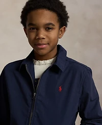 Polo Ralph Lauren Big Boys The Bayport Cotton Poplin Jacket