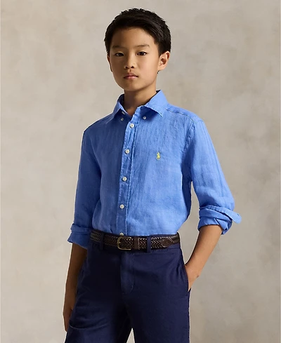 Polo Ralph Lauren Big Boys Linen Shirt