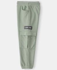 Carter's Boys' Toddler 2T-5T 'Camp Dino' French Terry Cargo Jogger Pants