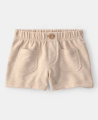 Carter's Baby Girls' Floral Top and Shorts, 2-Piece Set