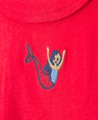 Carter's Girls' Toddler 2T-5T Mermaid Short-Sleeve Top