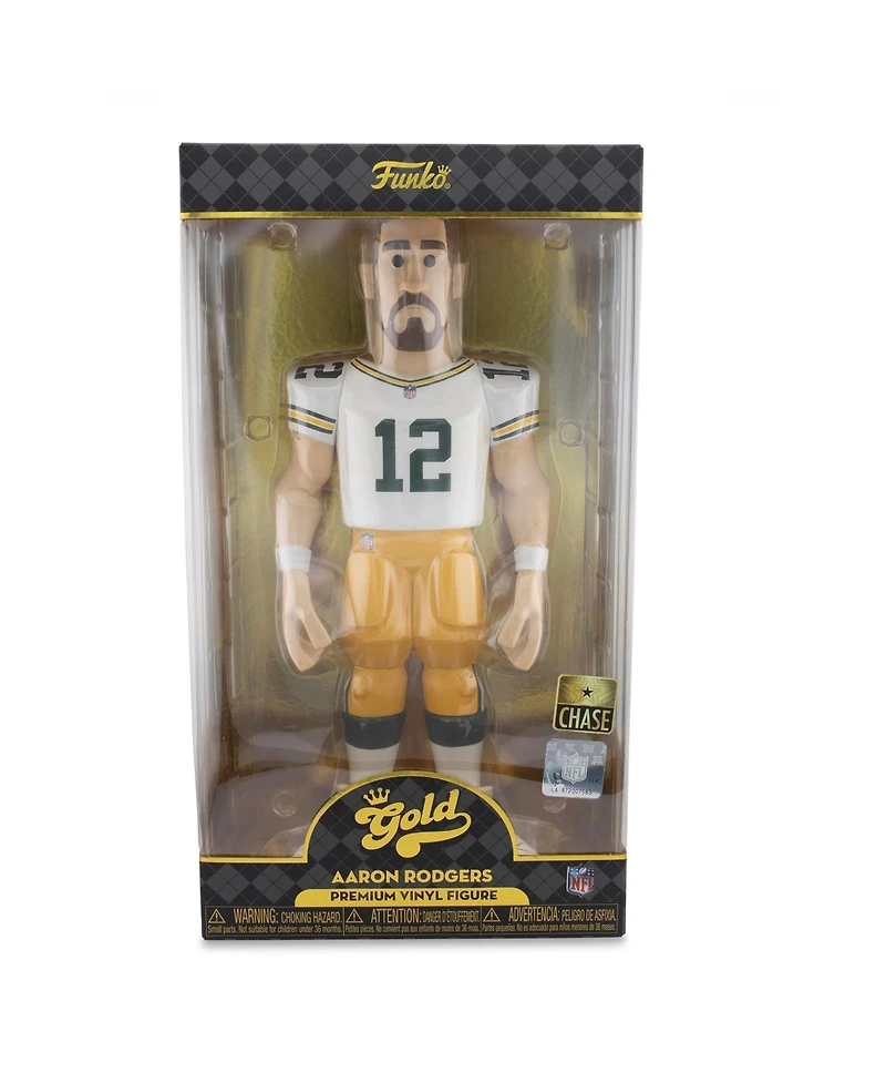 Funko Green Bay Packers Nfl Gold 12 Inch Vinyl Figure | Aaron Rodgers Chase