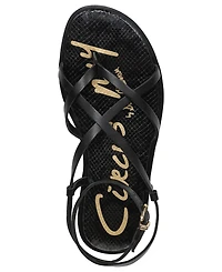 Circus Ny by Sam Edelman Women's Dakota Ankle Strap Strappy Flat Sandals