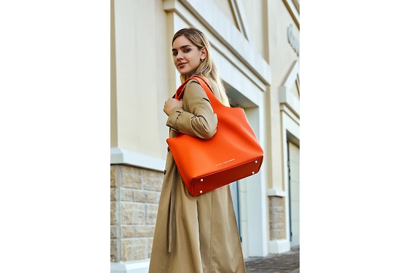 Victoria Hyde London Business Handbag & 13.6" Laptop bag Victoria Hyde Strive Collection Orange