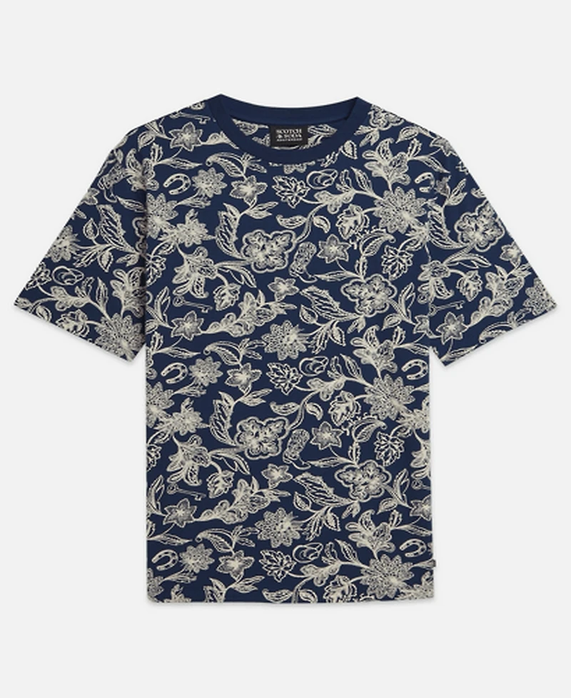Scotch & Soda Men's Printed Regular-Fit T-Shirt