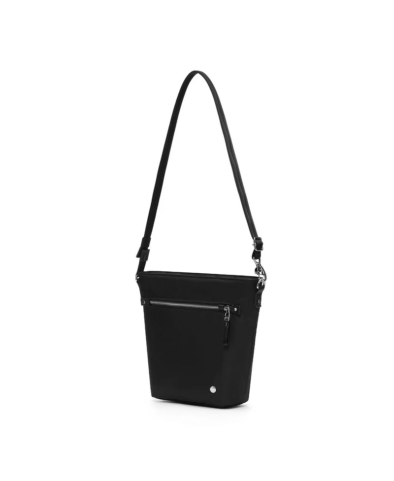 Pacsafe W Crossbody Bag in Black