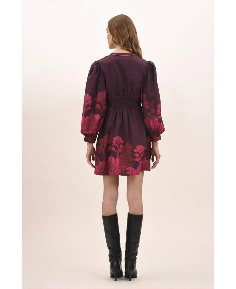 Celina Moon Women's Dusky Mini Dress