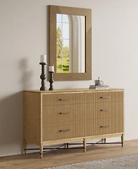 A.r.t. Furniture Loft 21.5" Wood 6-Drawer Dresser