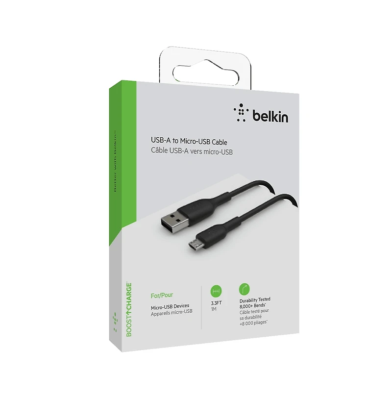 Belkin BoostCharge Usb-a to Micro-usb Cable 1m / 3.3ft