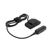 Belkin BoostCharge Usb-c Car Charger with Pps 30W and 4 Port Usb Power Extender