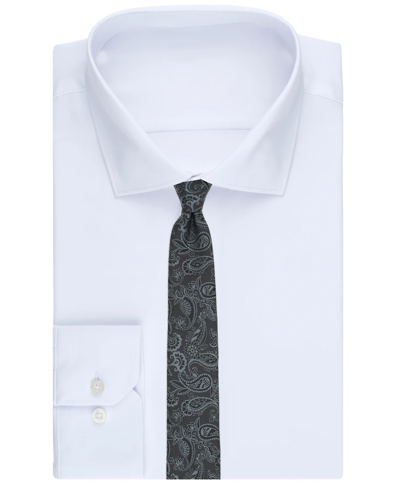 Bar Iii Men's Gunning Paisley Skinny Tie, Macy's Exclusive