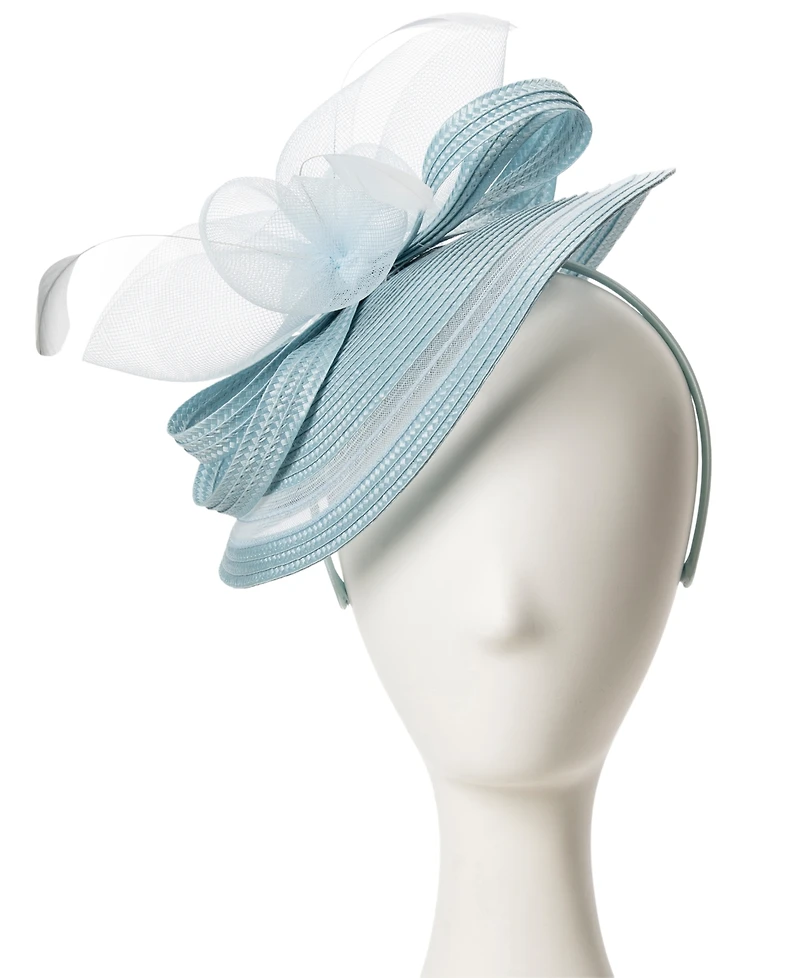 August Hats Sheer Edge Net Fascinator Hat