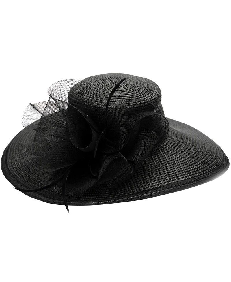 August Hats Sheer Edge Wide Brim Hat