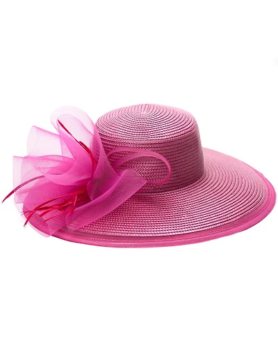 August Hats Sheer Edge Wide Brim Hat