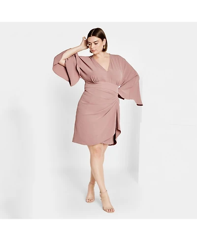 City Chic Womens Plus Malani Dress