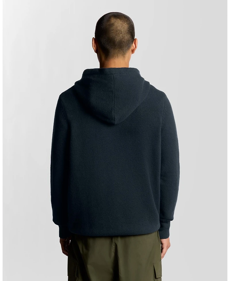 Lyle & Scott Men's Script Long Sleeve Knitted Hoodie