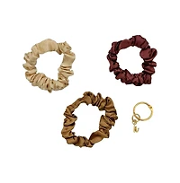 Headbands of Hope Women's Satin Scrunchie Set