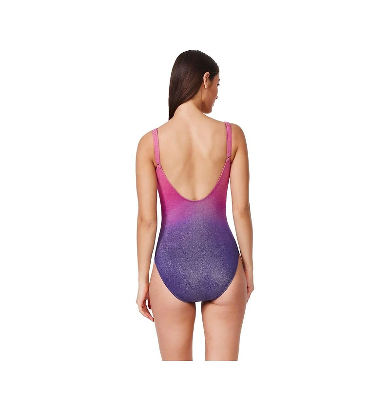Profile by Gottex Women's Dream Ombre V Neck One Piece