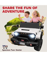 Hongge 24V Two Seat Kids Electric Ride On Truck with Remote