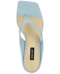Nine West Women's Olanna Slip-on Kitten Heel Sandals