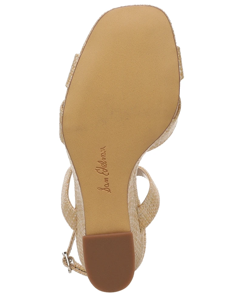 Sam Edelman Women's Davi Strappy Wedge Sandals