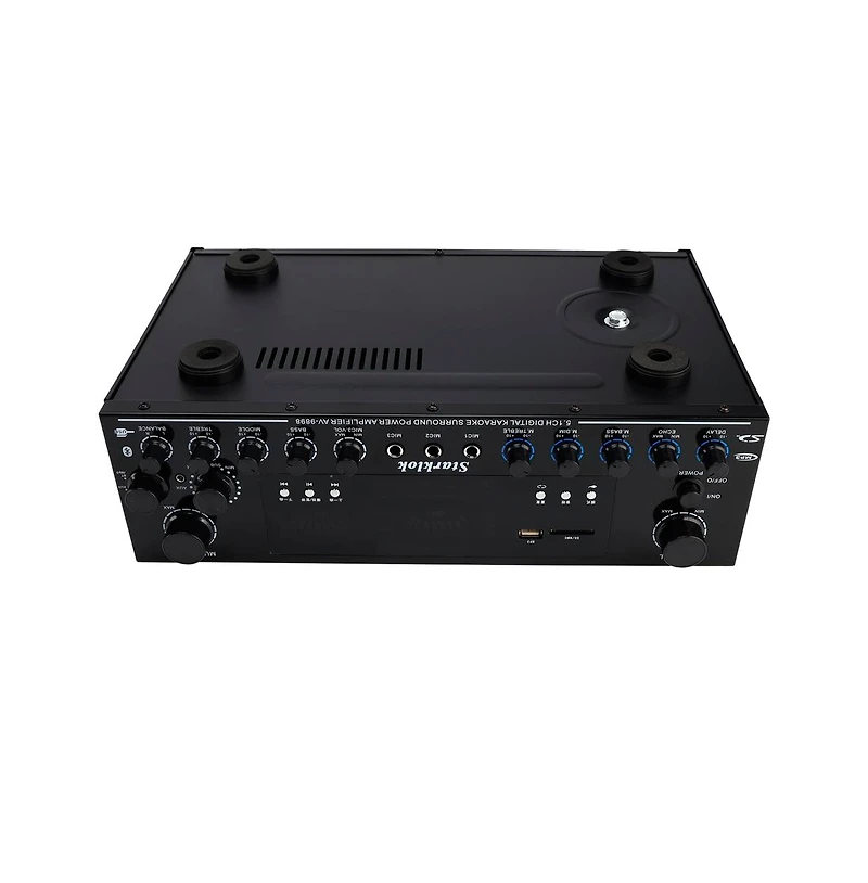 Artudatech 5.1 Channel 3000W Peak Av Surround Amplifier with Powerful Subwoofer, Bluetooth 5.0 & Usb/Sd