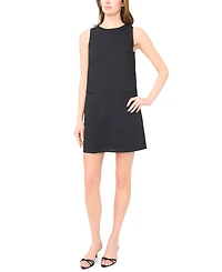 Msk Women's Keyhole Sleeveless Shift Dress