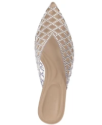 I.n.c. International Concepts Women's Gaylian Vinyl Heel Slip-On Sandals, Macy's Exclusive