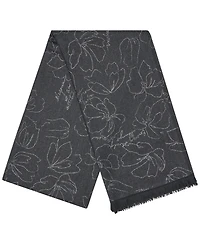 Karl Lagerfeld Paris Floral Sketch Scarf
